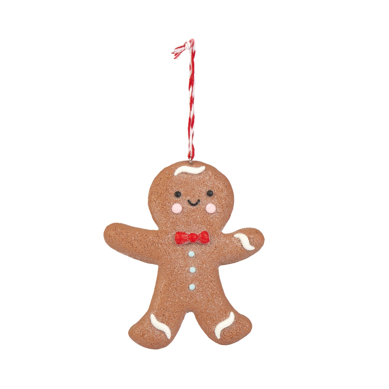 Sleigh Bells Gingerbread Hanging Decoration - Boy, product image 2