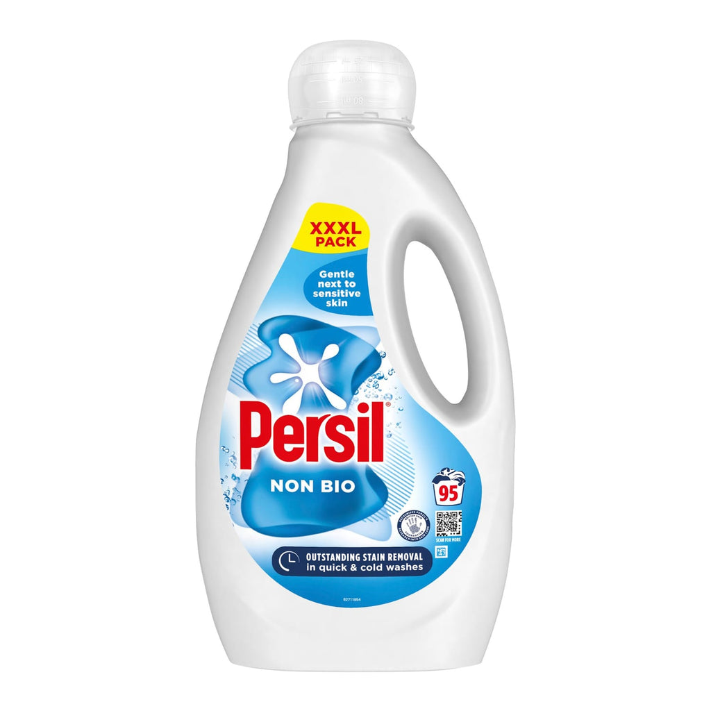 Persil Laundry Washing Liquid Detergent 2.565 Litres 95 Washes - Non Bio, product image 2