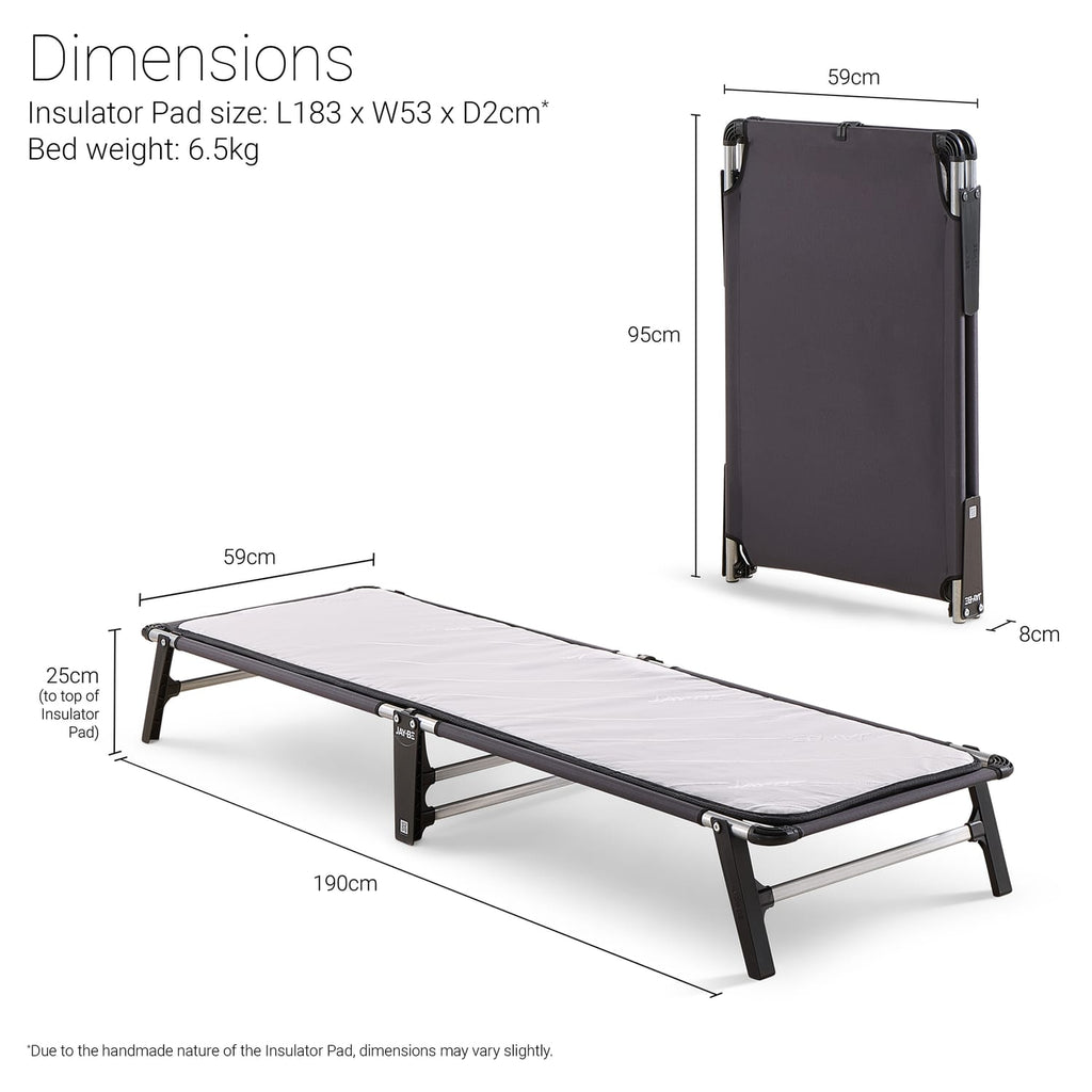 Jay-Be LE59 Lite Folding Bed with e-Fibre Insulator Pad - Single, product image 13