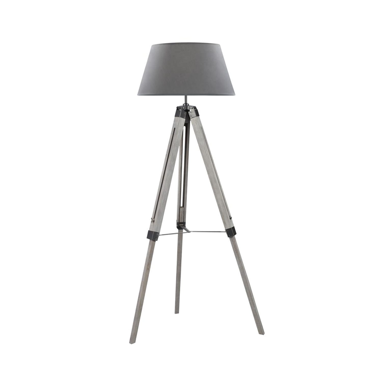 Casa Moda Wooden Tripod Floor Lamp