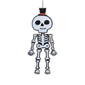 Hallow Scream Skeleton Felt Hanging Decoration