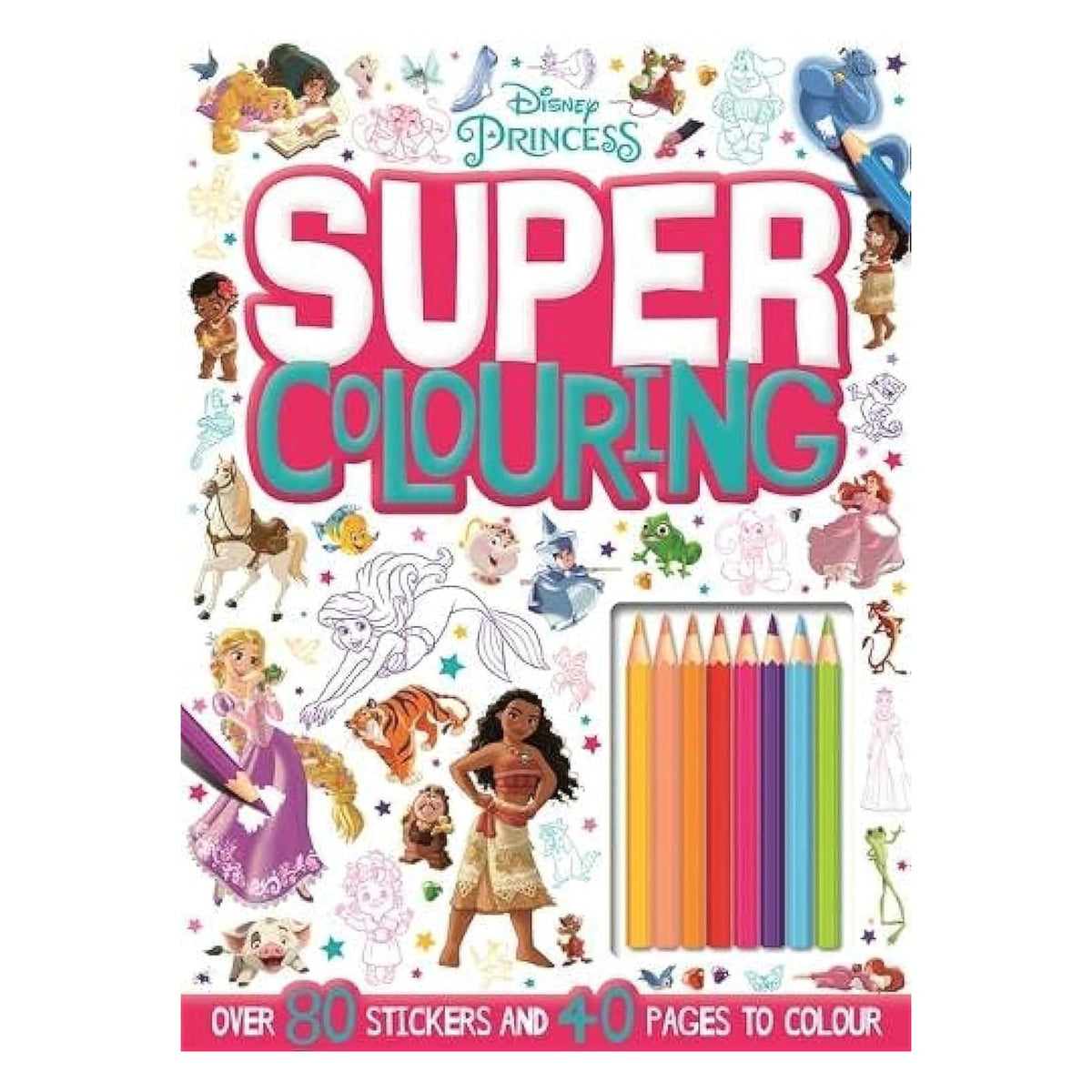 Disney Princess Mixed Super Colouring