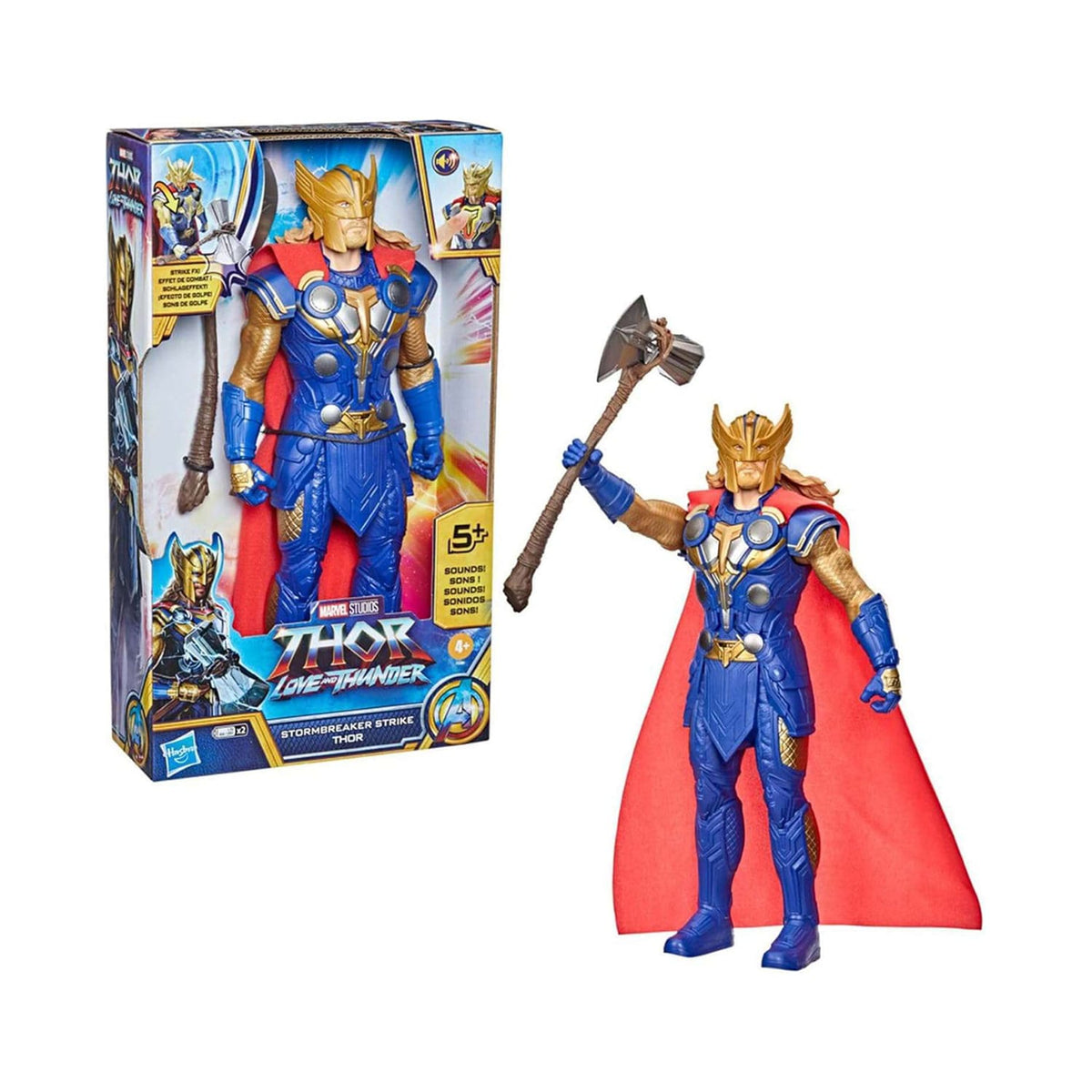 Marvel Thor Love and Thunder Stormbreaker Strike Thor Action Figure, product image 2