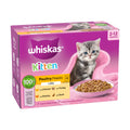 Whiskas Kitten 2-12 Months Poultry in Jelly Pouches 12 x 85g