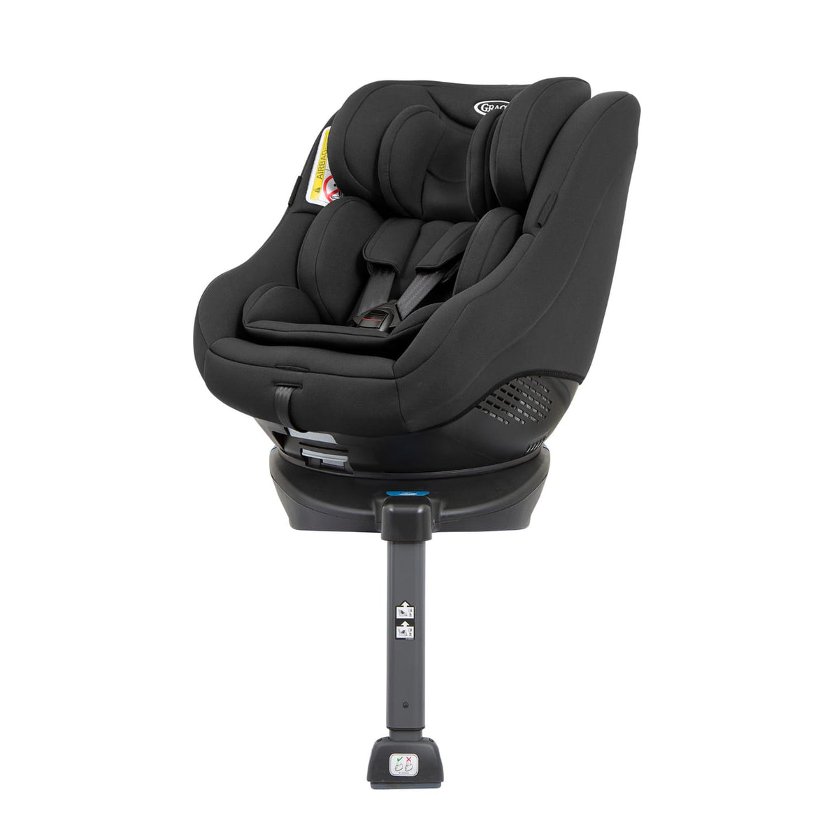 Graco Turn2Me R44 Group 0+/1 360° Rotating ISOFIX Car Seat - Black, product image 8