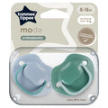 Tommee Tippee Moda Soothers with Steriliser Pod 6-18m, product image 2