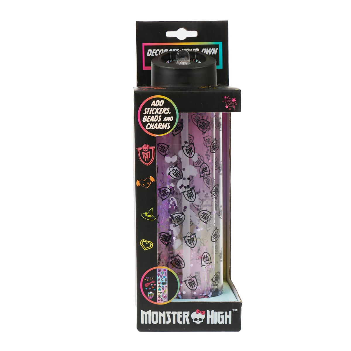 Monster High Decorate Your Own Water Bottle Set